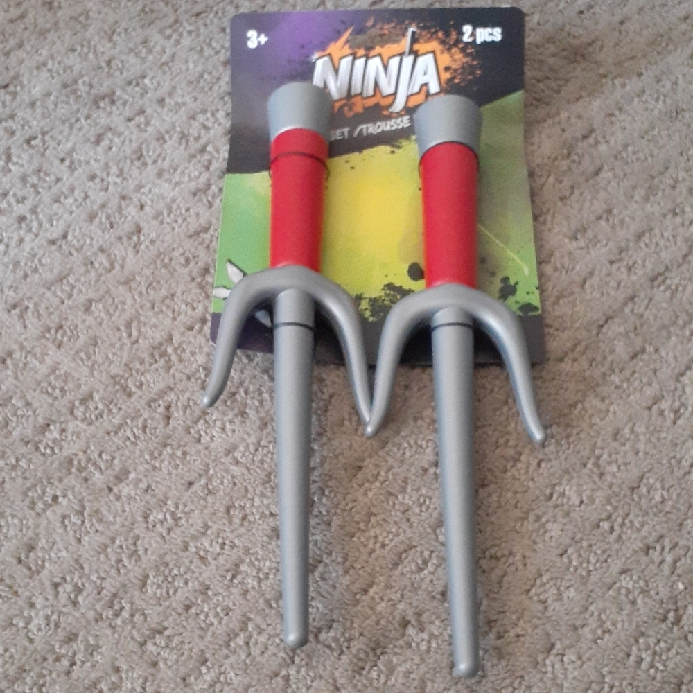 Ninja Dagger Toy Costume Cosplay Set Ninja Turtles